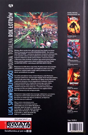 Liga Sprawiedliwości: Wojna totalna. Rok Łotrów - Scott Snyder, Tynion James IV, Tom Taylor [KOMIKS]