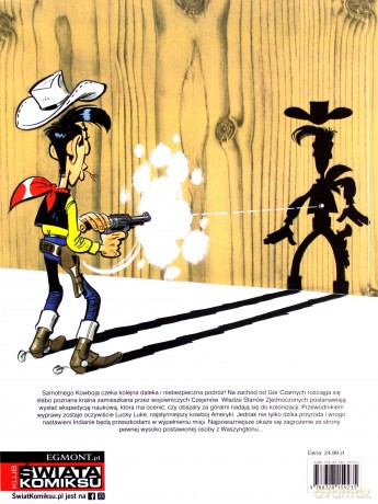 Lucky Luke (Tom 21) Góry Czarne - Ren Goscinny [KOMIKS]