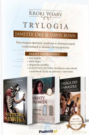Śledztwo Setnika, Ukryty Płomień, Droga do Damaszku - Janette Oke, Davis Bunn [KSIĄŻKA]