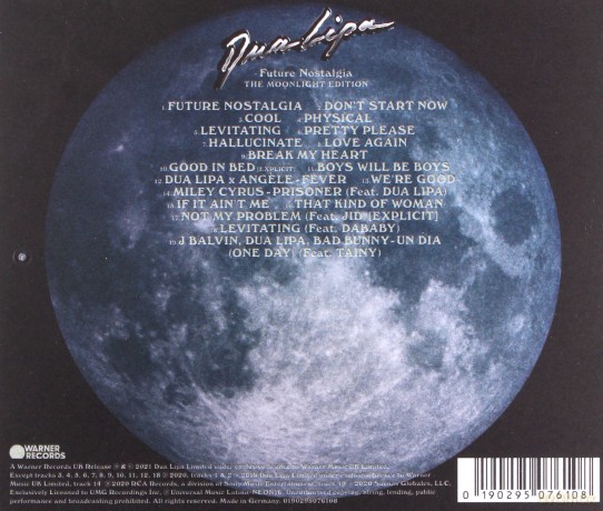 Dua Lipa: Future Nostalgia (The Moonlight Edition) [CD]