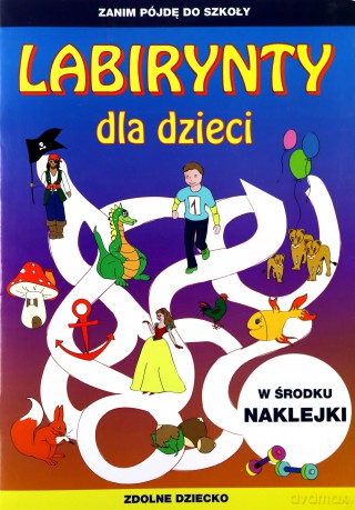Labirynty dla dzieci [KSIĄŻKA]