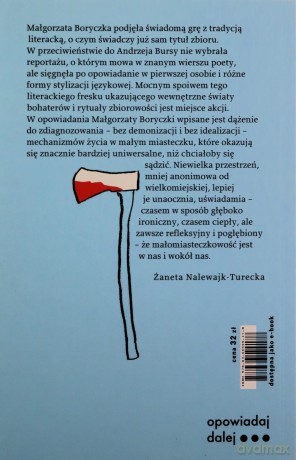 O perspektywach rozwoju małych misteczek - Małgorzata Boryczka [KSIĄŻKA]
