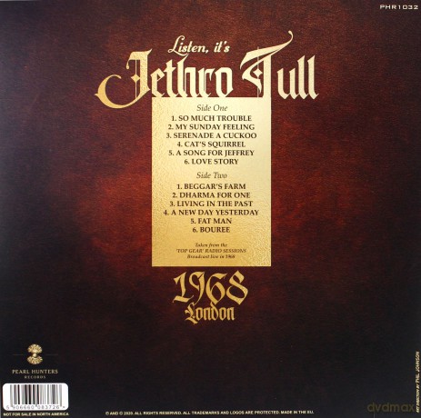Jethro Tull: Live in London 1968 [Winyl]