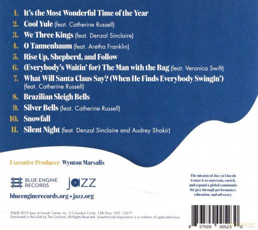 Jazz at Lincoln Center Orchestra with Wynton Marsalis: Big Band Holidays II (digipack) [CD]
