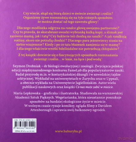 Amory, zaloty i podboje, czyli niesamowite historie o rozmnażaniu w świecie przyrody [KSIĄŻKA]