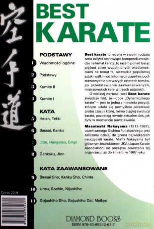 Best Karate 7 Jitte, Hangetsu, Empi - Masatoshi Nakayama [KSIĄŻKA]