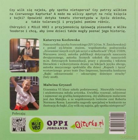 Czy wilk się najeża, gdy spotka nietoperza? - Katarzyna Kozłowska [KSIĄŻKA]