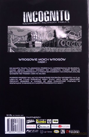 Incognito. Niesamowity Przypadek Pawła K. 4 - Czarnecki/Ciżmowski [KOMIKS]