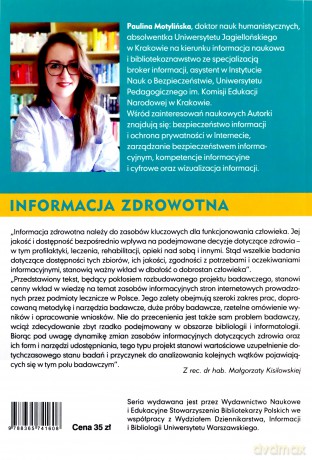 Informacja zdrowotna. Zawartość stron internetowych podmiotów leczniczych - Paulina Motylińska [KSIĄŻKA]