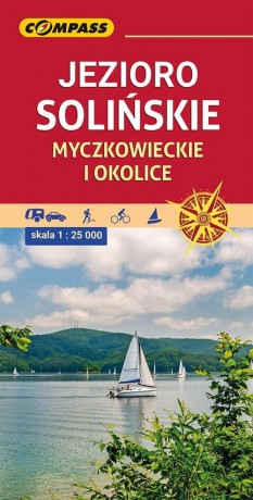 Jezioro Solińskie, Myczkowieckie i okolice mapa turystyczna 1: 25 000 [KSIĄŻKA]