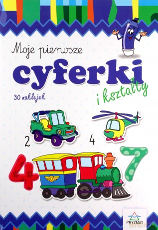 Moje pierwsze cyferki i kształty - Wojciech Wejner [KSIĄŻKA]