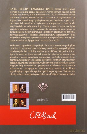 O prawdziwej sztuce gry na instrumentach klawiszowych - Carl Philipp Emanuel Bach [KSIĄŻKA]