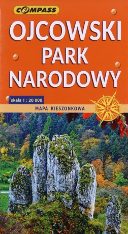 Ojcowski Park Narodowy mapa kieszonkowa [KSIĄŻKA]