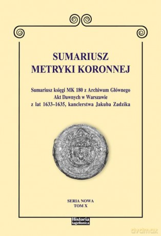 Sumariusz Metryki Koronnej (Tom 10) [KSIĄŻKA]
