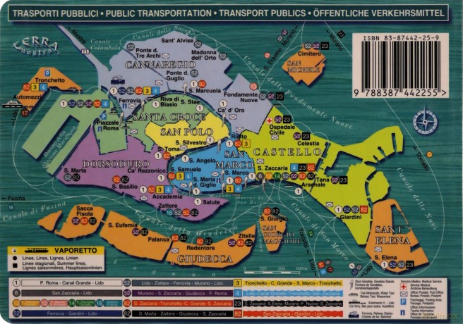 Wenecja. Panorama. Mapa kieszonkowa [KSIĄŻKA]