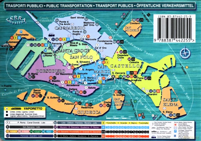 Wenecja. Panorama. Mapa kieszonkowa [KSIĄŻKA]