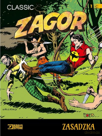 Zagor - 1 - Zasadzka - Giudo Nolitta [KOMIKS]