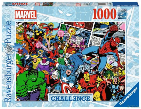 RAVENSBURGER 1000 el. Challange Marvel [PUZZLE]