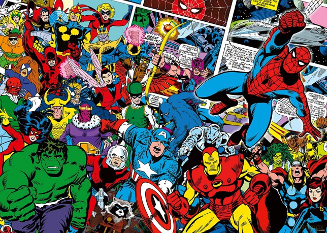 RAVENSBURGER 1000 el. Challange Marvel [PUZZLE]