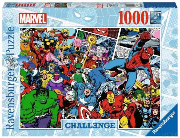 RAVENSBURGER 1000 el. Challange Marvel [PUZZLE]