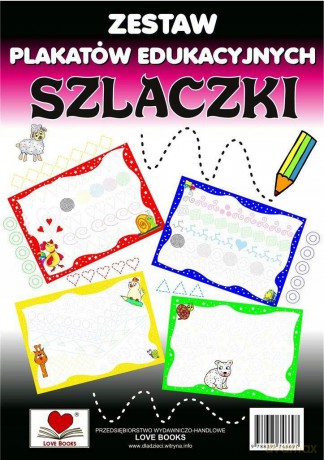 Zestaw plakatów edukacyjnych. Szlaczki - Agnieszka Wileńska [KSIĄŻKA]