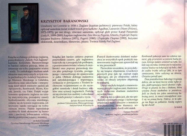 Żagle na sztalugach - Krzysztof Baranowski [KSIĄŻKA]