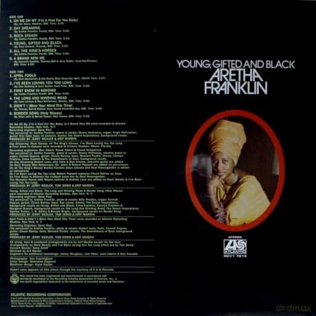 Aretha Franklin: Young, Gifted And Black (Yellow) [Winyl]