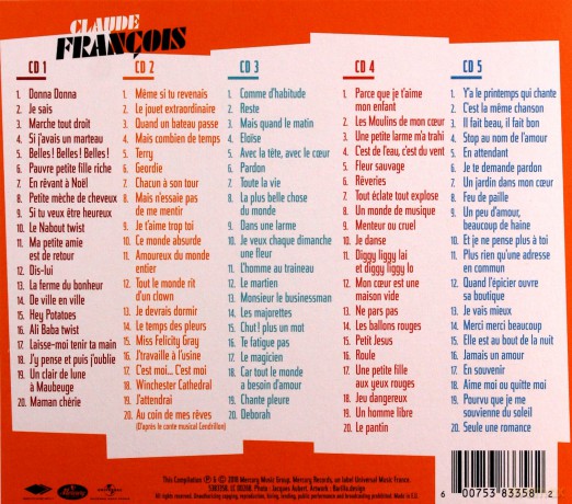 Claude Francois: 100 Hits [CD]