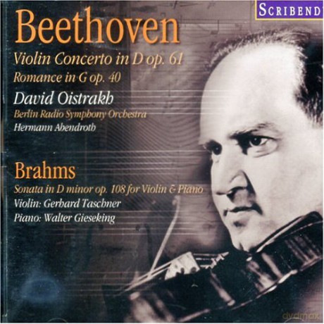 David Oistrach: Beethoven Violin Concerto [CD]