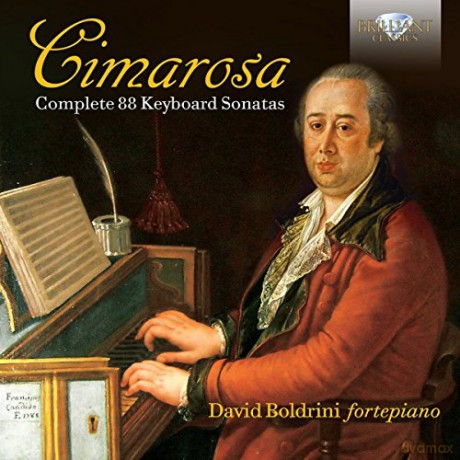 David Boldrini: Cimarosa: Complete 88 Keyboard Sonatas [2CD]