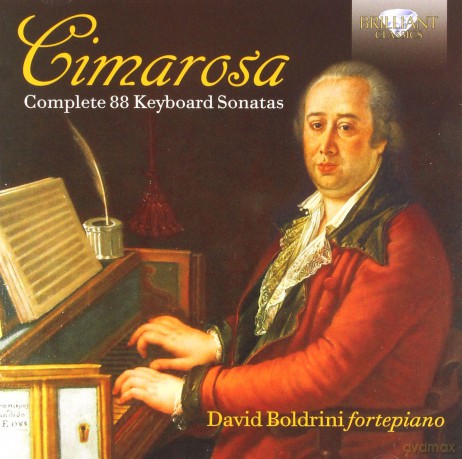 David Boldrini: Cimarosa: Complete 88 Keyboard Sonatas [2CD]