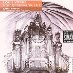 Bjorn Boysen: Louis Vierne:Symphonies No. 1 & 4 [CD]