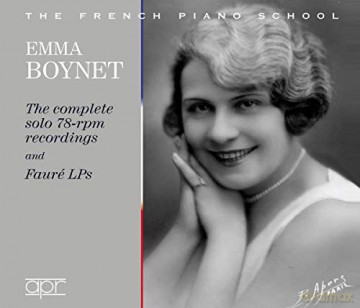 Emma Boynet: Emma Boynet - The Complete Solo 78-Rpm Recordings And Faures [2CD]