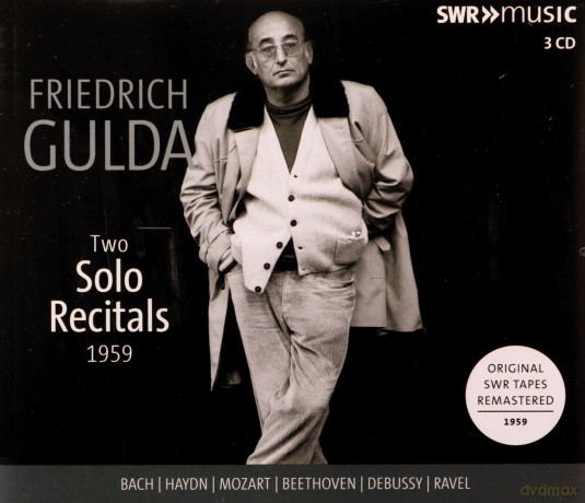 Friedrich Gulda: Friedrich Gulda: Two Solo Recitals 1959 [3CD]