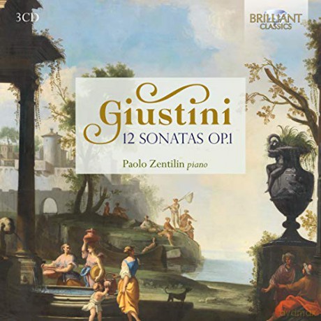 Paolo Zentilin: Giustini: 12 Sonatas Op.1 [3CD]