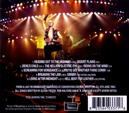 Judas Priest: Holidays In Houston [CD]
