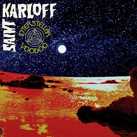 Saint Karloff: Interstellar Voodoo (Black/Blue Merge) [Winyl]