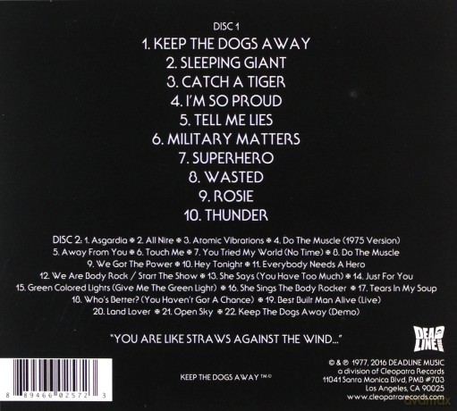 Thor: Keep The Dogs Away [3CD]