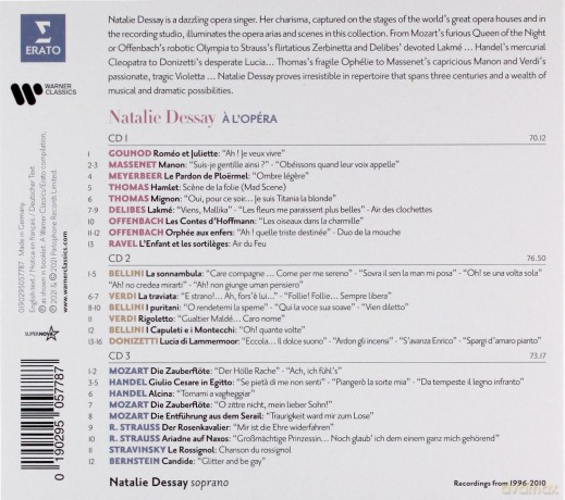 Natalie Dessay: La Chanteuse DOpera [3CD]