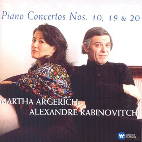 Martha Argerich: Mozartpiano Concertos Nos 10 [CD]