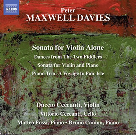 Peter Maxwell Davies: Peter Maxwell Davies Sonata For Violin A [CD]