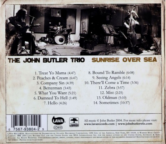 John Butler Trio: Sunrise Over Sea [CD]