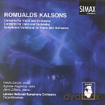 Latvian National Symphony Orchestra: Romualds Karlsons Concertos [CD]