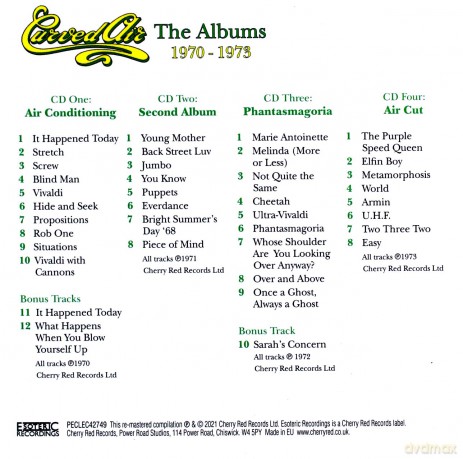 Curved Air: The Albums 1970-1973 (Remastered) (Clamshell) [4CD]