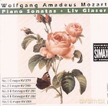 Liv Glaser: Wolfgang Amadeus Mozart: Piano Sonatas Kv 279 - 283, vol 1 [CD]