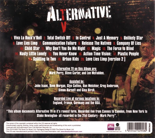 Alternative Tv: Viva La Rock N Roll (Official Atv Bootleg!) [CD]