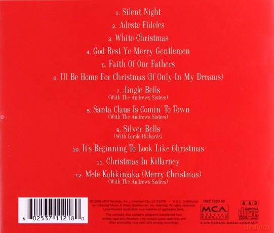 Bing Crosby: White Christmas [CD]