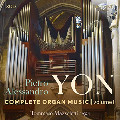 Tommaso Mazzoletti: Yon: Complete Organ Music. vol. 1 [3CD]