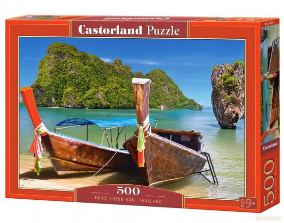 CASTORLAND 1000 el. Komfortowa boczna zatoczka C-104635-2 [PUZZLE]