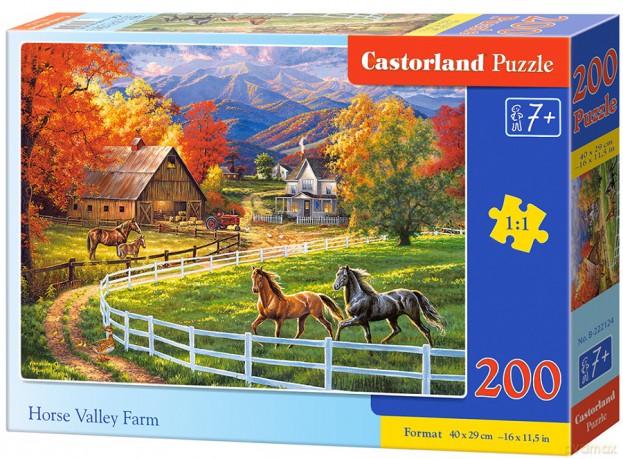CASTORLAND 200 el. Ośrodek jeździecki Valley Farm B-222124 [PUZZLE]